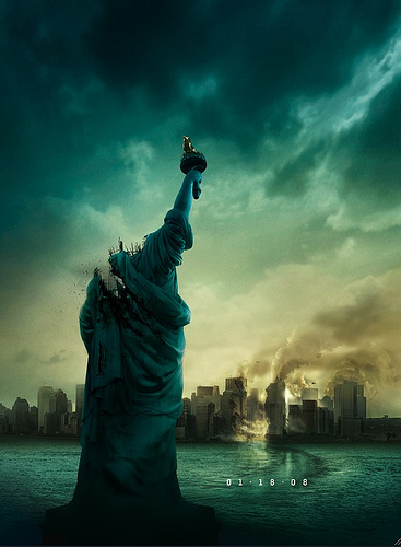 1-18-08 a.k.a. Cloverfield a.k.a. Monstrous (teaser p&oacute;ster)